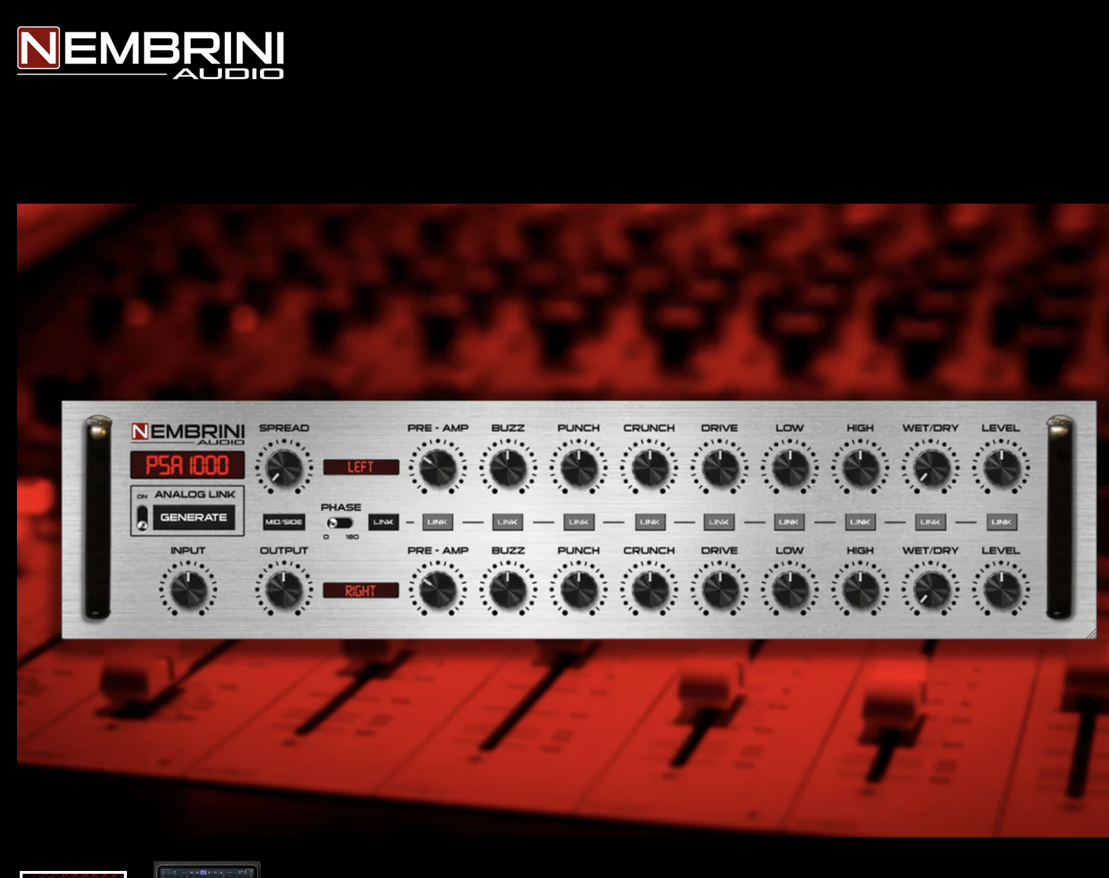 Nembrini Nembrini PSA1000 SansAmp Bundle